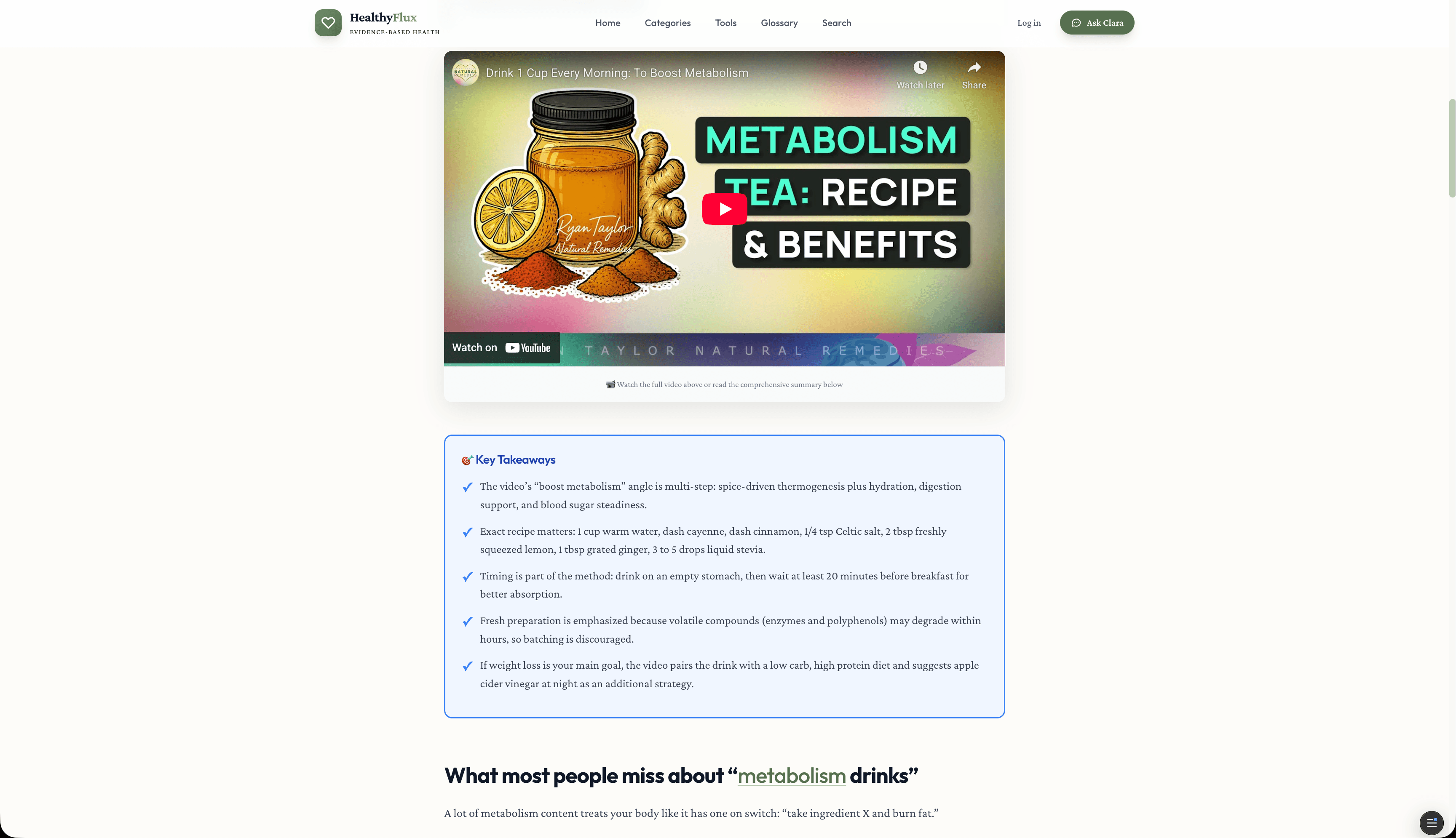 HealthyFlux - Rețete sănătoase