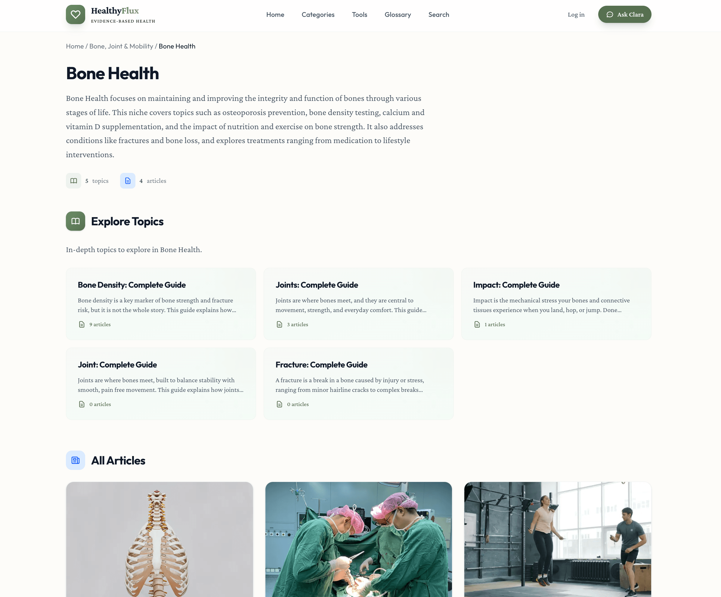 HealthyFlux - Tracking și progress