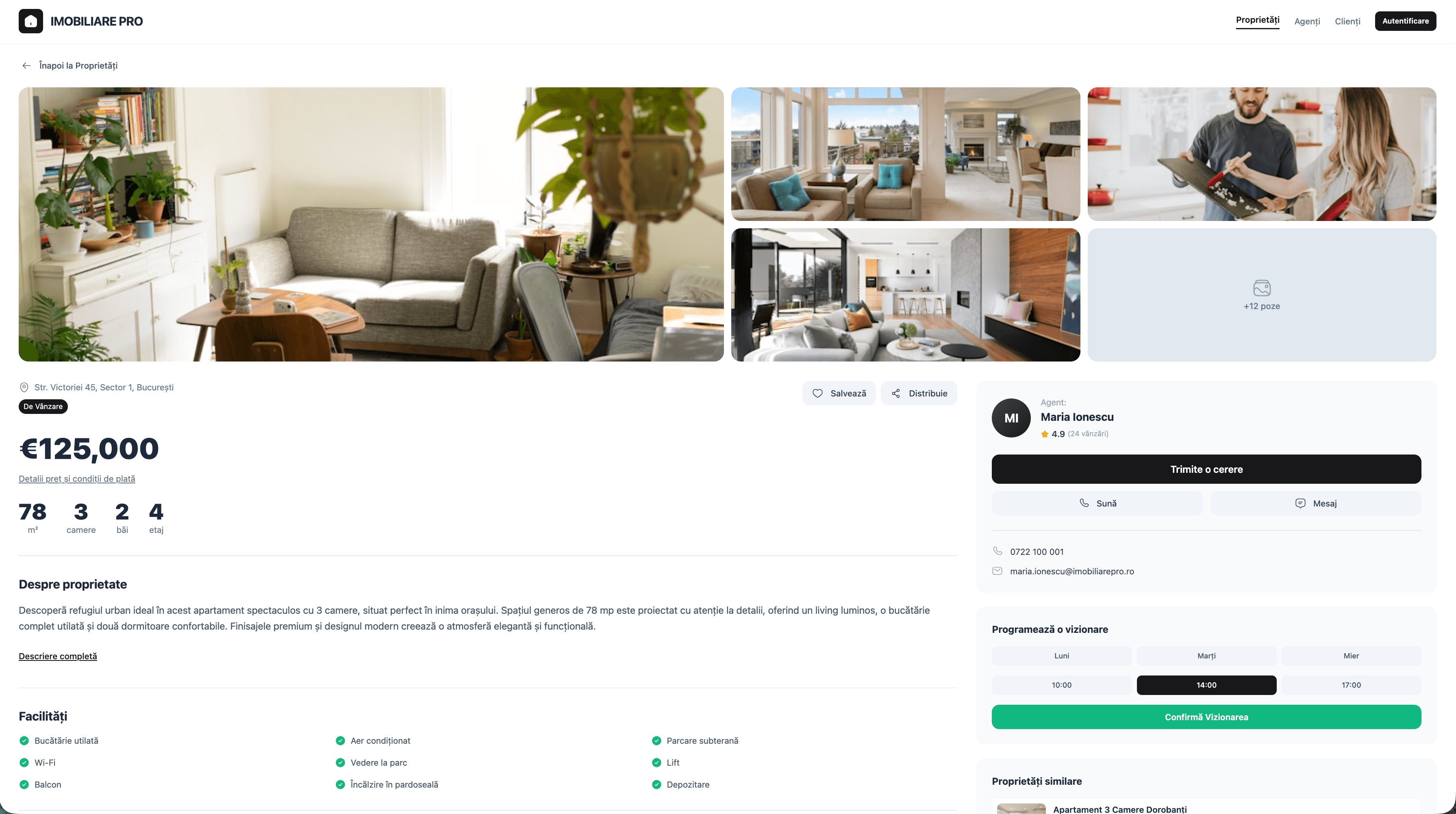 CRM Agenție Imobiliară - Pipeline vânzări